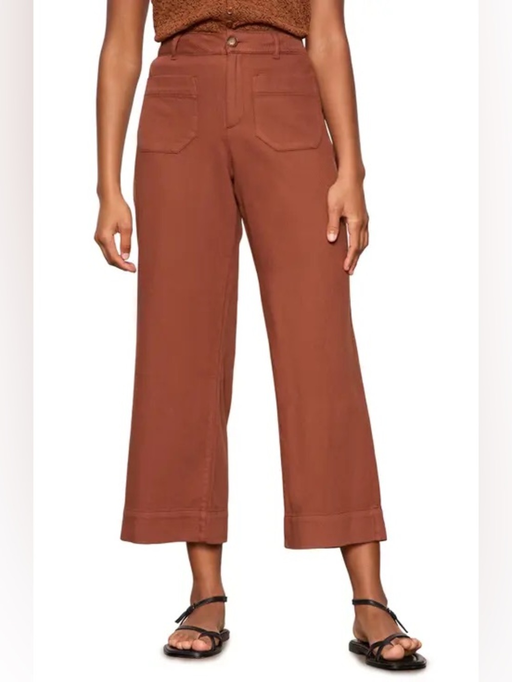 Joie High Rise Cropped Pants